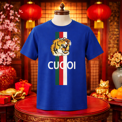 CUOOI Tiger Stripe Tee (preorder)